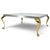 Transparent Elevate Your Living Space With This Striking 1970s Hollywood Regency Square Coffee Table. For Sale - Image 8 of 9