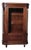 Louis XVI Art Nouveau Semi-Circular Mahogany Display Cabinet, Italy, 1890s For Sale