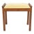 Brown Art Deco Walnut Stool, 1920s For Sale - Image 8 of 8