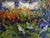 Green Oil Painting in the Village Kalenyuk Alex For Sale - Image 8 of 12