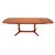 Mid-Century Modern 1980s Rasmus Danish Modern Teak Extension Dining Table 2 Leaves Denmark MCM 98.5" For Sale - Image 3 of 18