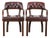 English Style Dark Brown Cowhide Chesterfield Chairs, Set of 2 For Sale