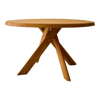 Pierre Chapo T21b "Sfax" Elm Table, 1970s For Sale