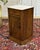 19th Century Walnut Bedside Table with White Marble Top For Sale - Image 11 of 12