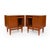 1960s Vintage 1960s Danish Mid Century Svend Åge Madsen Teak Tambour Door Nightstands - Pair For Sale - Image 5 of 17