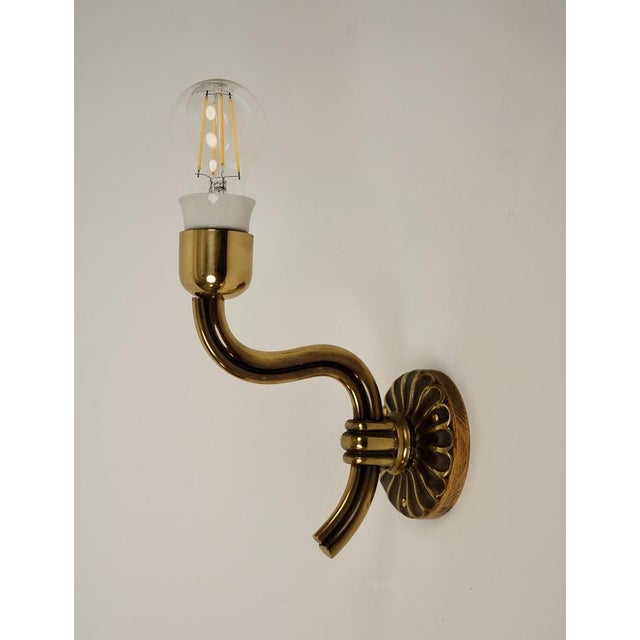 Vintage Brass Wall Sconces from Hugo Gorge, 1937 For Sale - Image 18 of 18