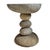 Early 21st Century River Rock Stacked Vintage Outdoor Stool Side Table For Sale - Image 5 of 8