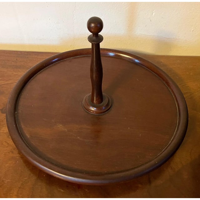 Brown Antique 19th Century English Regency Mahogany Tray For Sale - Image 8 of 13