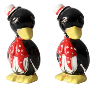 Mid 20th Century Mid-Century Penguin Salt & Pepper Shakers Set