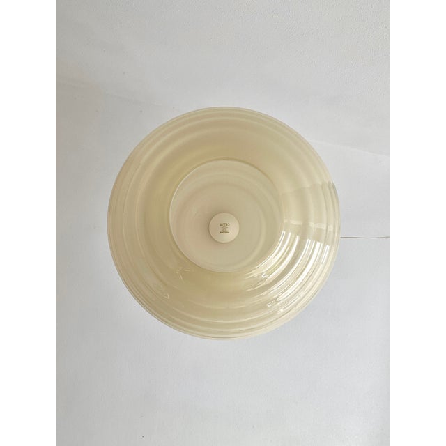 Vintage Modulo S40 Amber Murano Ceiling Lamp by Toso - Massari for Leucos, 1990s For Sale - Image 10 of 16