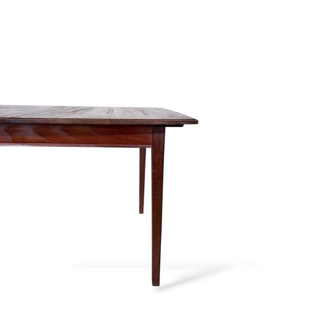 Brown Mid-Century Teak Plank Dining Table from Gordon Russell of Broadway, 1960s For Sale - Image 8 of 9