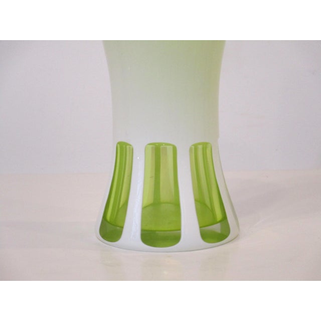 Bohemia Art Deco Bohemian Pineapple Cut Glass Vase For Sale - Image 4 of 10