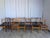 1970s Vintage Scandinavian Wooden Dining Chairs, Yugoslav, 1970s, Set of 14 For Sale - Image 5 of 18