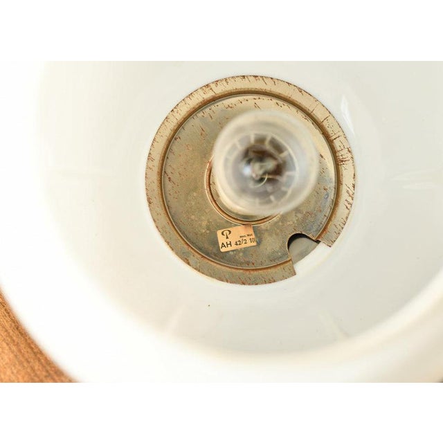 Mid century opaline pendant lights by peill & putzler circa 1960s product code #oa3183 - price is for the pair - worldwide...