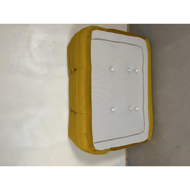 Goldenrod Togo Living Room Set by Michel Ducaroy for Ligne Roset, Set of 5 For Sale - Image 6 of 18