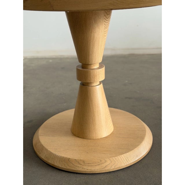 Not Yet Made - Made To Order Made to Order: Forma Dining Table in White Oak, 42” For Sale - Image 5 of 15