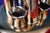 Ceramic Dutch Gold-Plated Ceramic Multi-Flower Vase, 1990s For Sale - Image 7 of 9