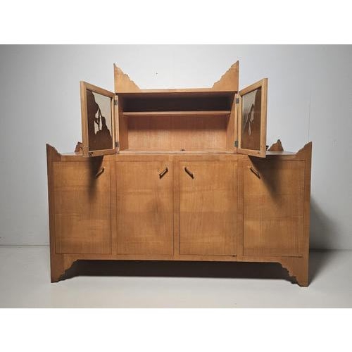 Breccia Sideboard by Ugo La Pietra, 1980s For Sale - Image 4 of 11