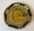This coaster is a little larger size that most and is for a wine bottle or champagne bottle