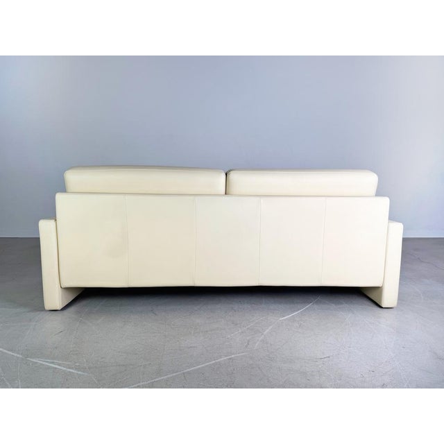 Beige Two-Seater Beige Ego G Leather Sofa from Rolf Benz For Sale - Image 8 of 11