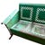 American Porch Glider with Original Green Paint by Bunting, 1950s For Sale - Image 3 of 6