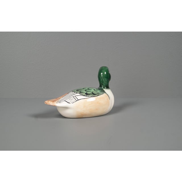 Handmade Porcelain Duck from Manufactory Weiss, Brazil For Sale - Image 6 of 11