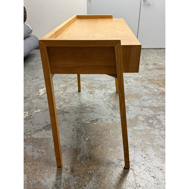2020s Article Fantol Desk, Natural Oak For Sale - Image 5 of 12