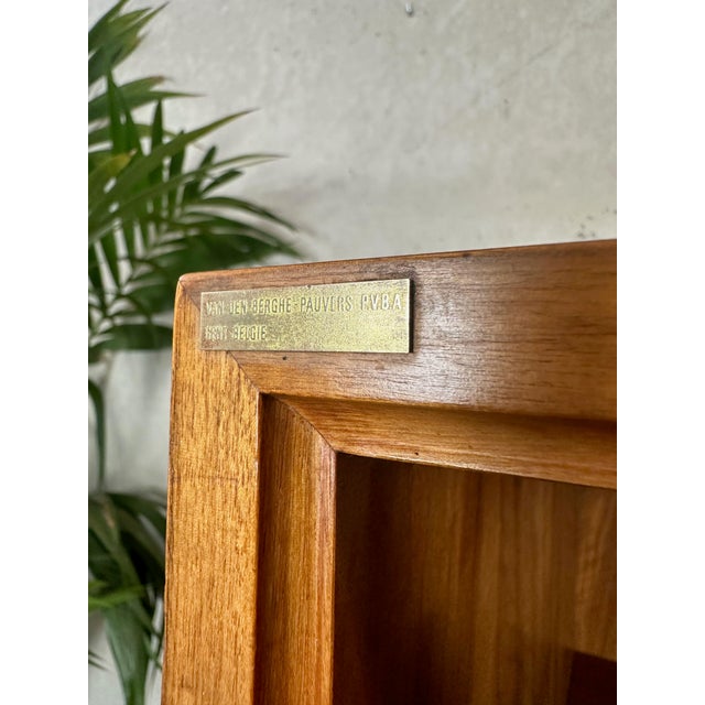 Vintage Abstracta Bookcase by Jos de Mey for Van den Berghe Pauvers, 1970s For Sale - Image 6 of 15