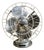 Vintage Desk Fan, 1950 For Sale