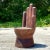Late 20th Century Vintage Boho Hand Carved Hand Chair For Sale - Image 5 of 7