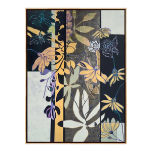 Original Framed Painting Titled Botanica