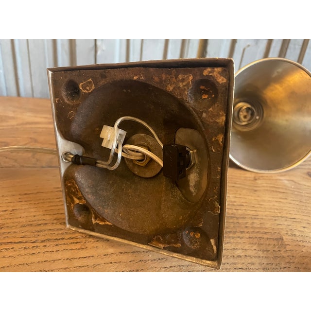 Vintage French Art Deco Table Lamp, 1930 For Sale - Image 9 of 17