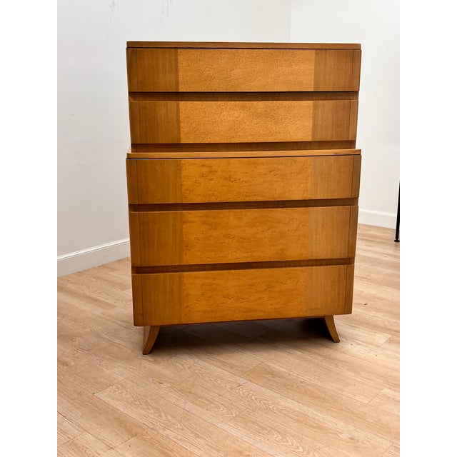 Art Deco 1950s Mid Century Dresser by Rway Furniture For Sale - Image 3 of 10