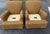Lee Industries English Roll Arm Skirted Lounge Chairs, Pair For Sale - Image 10 of 12