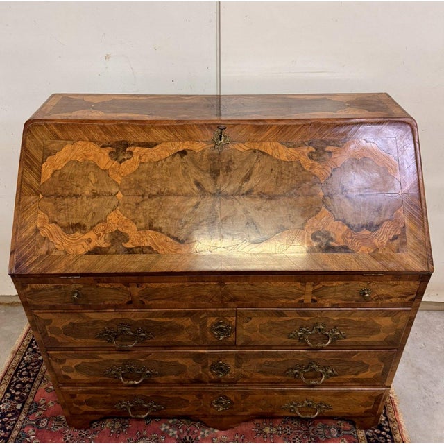 Louis XV Marquetry Chest of Drawers For Sale - Image 3 of 7