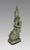 Large Celadon Green Crackle Glaze Angel Figure, Kneeling Tappanom (Thailand) For Sale - Image 4 of 12