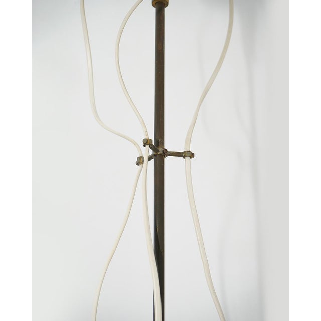 Glass and Brass Pendant by Bruno Chiarini, 1950s For Sale - Image 9 of 14