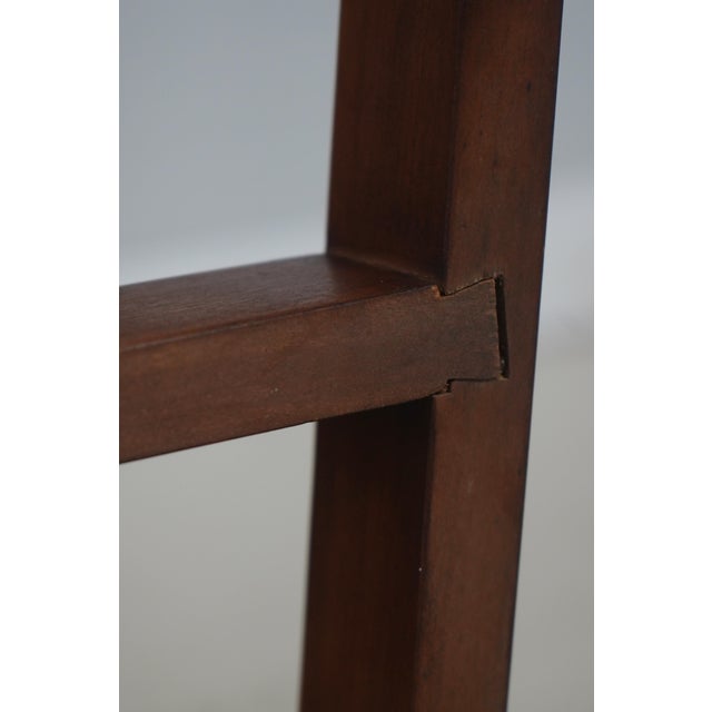 Pair of Eldred Wheeler Cherry Chippendale Style Armchairs For Sale - Image 17 of 18