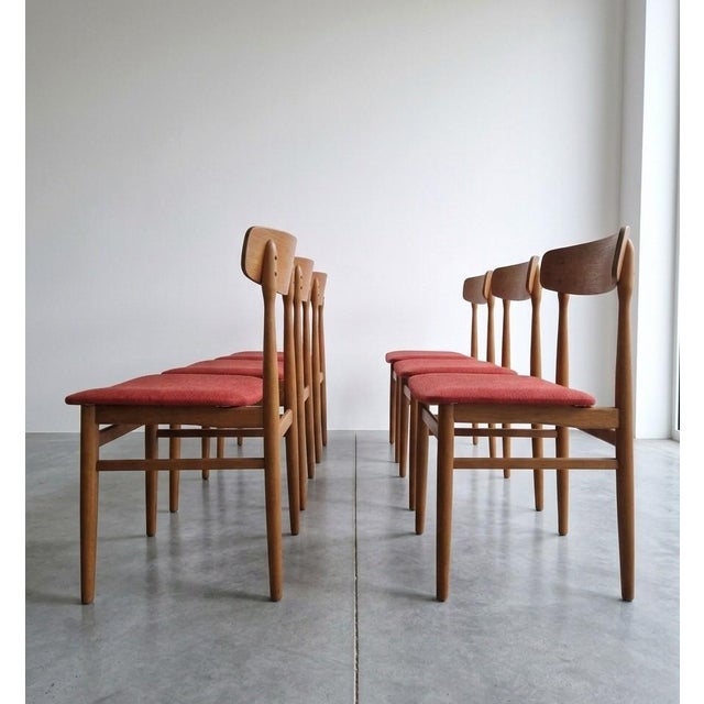 Mid-Century Modern Vintage Scandinavian Chairs in Teak from Farstrup Møbler, 1960s, Set of 6 For Sale - Image 3 of 14