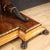 Spanish Inlaid Console with Marble Top, 1860 For Sale - Image 4 of 13