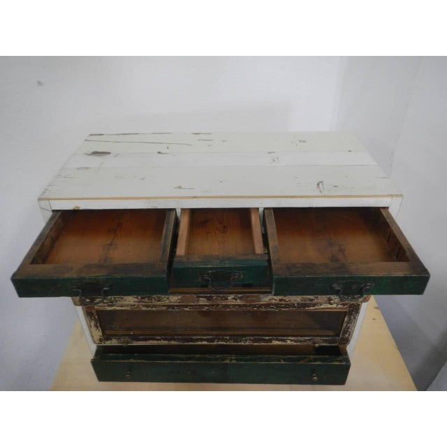 Table Chest of 6 Drawers, 1980s For Sale - Image 10 of 12
