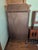 American Antique Curved Glass Curio Cabinet For Sale - Image 3 of 11