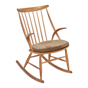 Mid 20th Century Rocking Chair Model Iw3 for Niels Eilersen