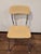 Yellow Vintage Heywood-Wakefield Heywoodite Chairs Set of 4 MCM Chrome School Dining For Sale - Image 8 of 12