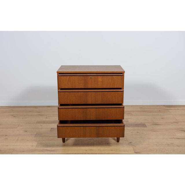 Brown Mid-Century Danish Teak Dresser, 1960s For Sale - Image 8 of 17