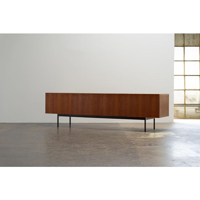 Mid-Century Modern Vintage Model B40 Sideboard in Teak by Dieter Waeckerlin for Behr, 1960s For Sale - Image 3 of 14