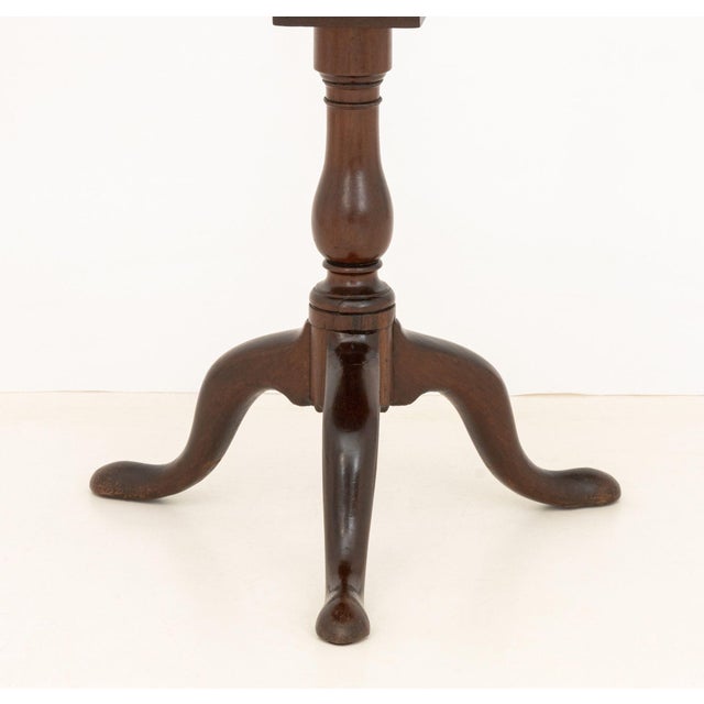 American Mahogany Tripod Table, 19th Century For Sale In New York - Image 6 of 7