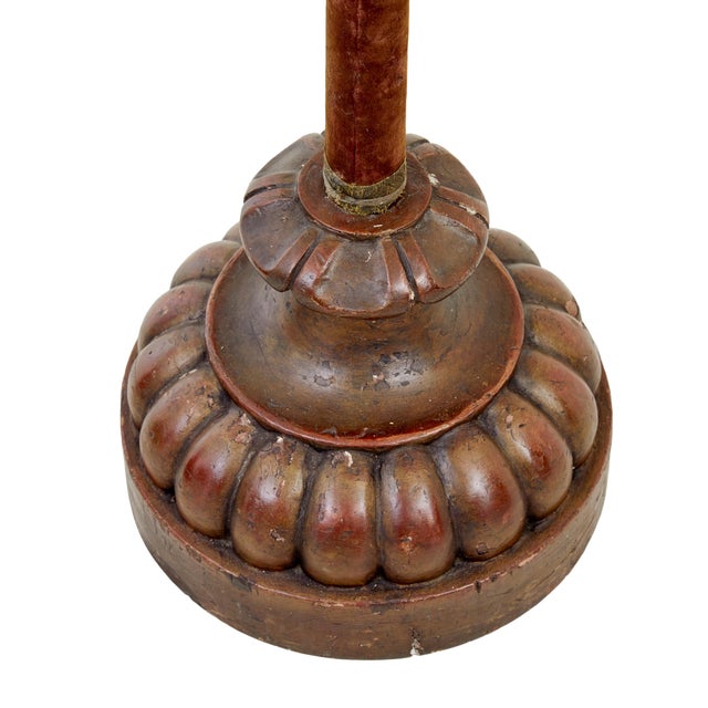 Late 19th Century Venetian Copper Floor Lanterns, 1890s, Set of 2 For Sale - Image 6 of 7