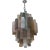 Murano Glass Multicolor Sputnik Chandelier For Sale