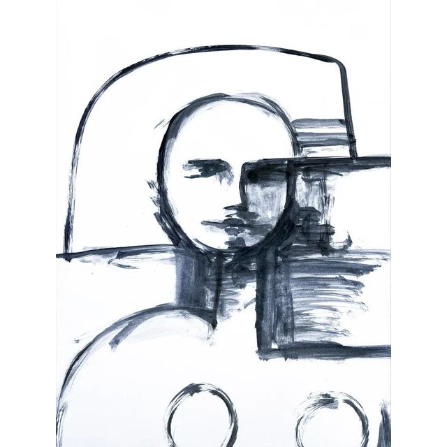 2000 - 2009 André Ferrand, Portrait 1, 2010, Paper For Sale - Image 5 of 6